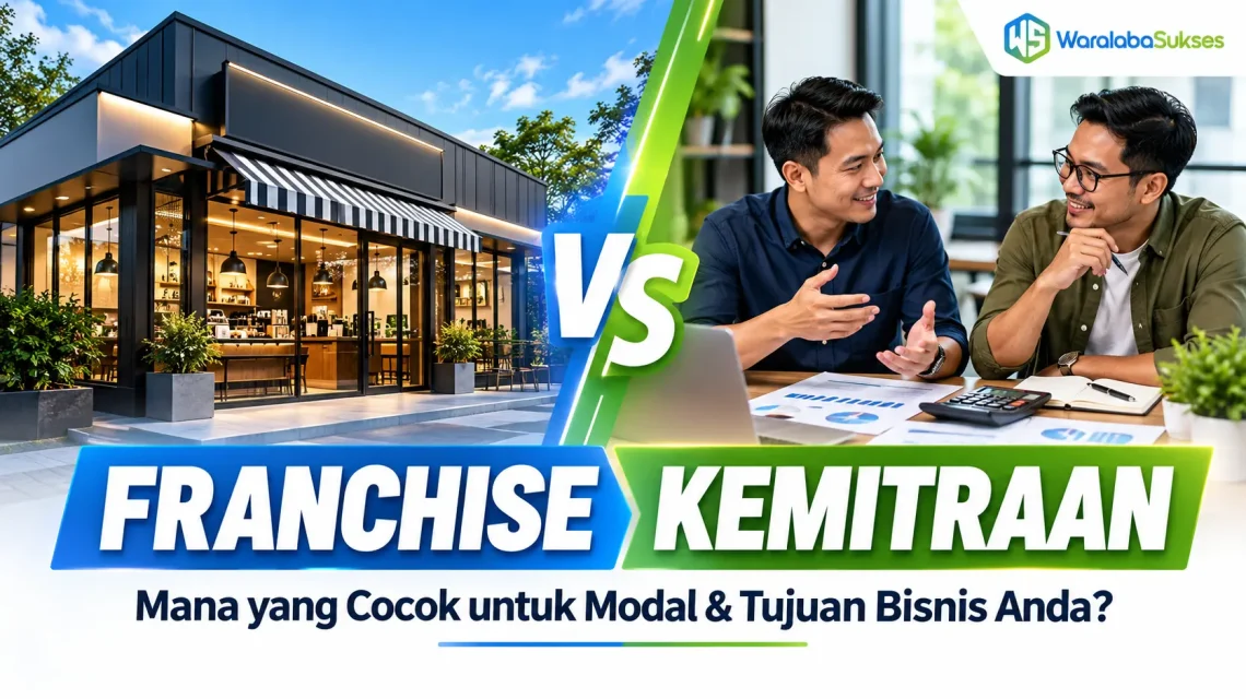 perbedaan franchise vs kemitraan